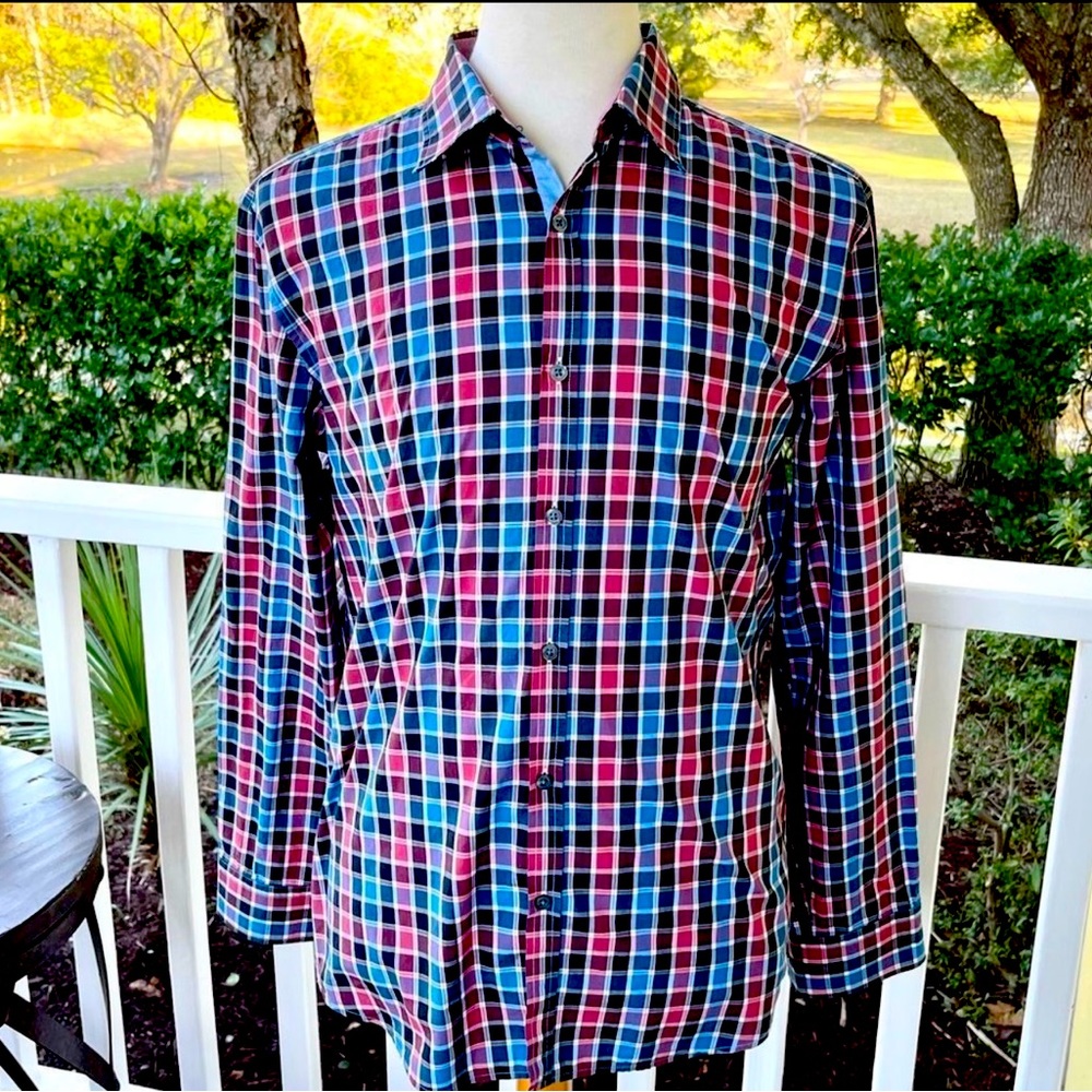 Hugo Boss Obert Modern Essential Long Sleeve Button Up Shirt. Size XL